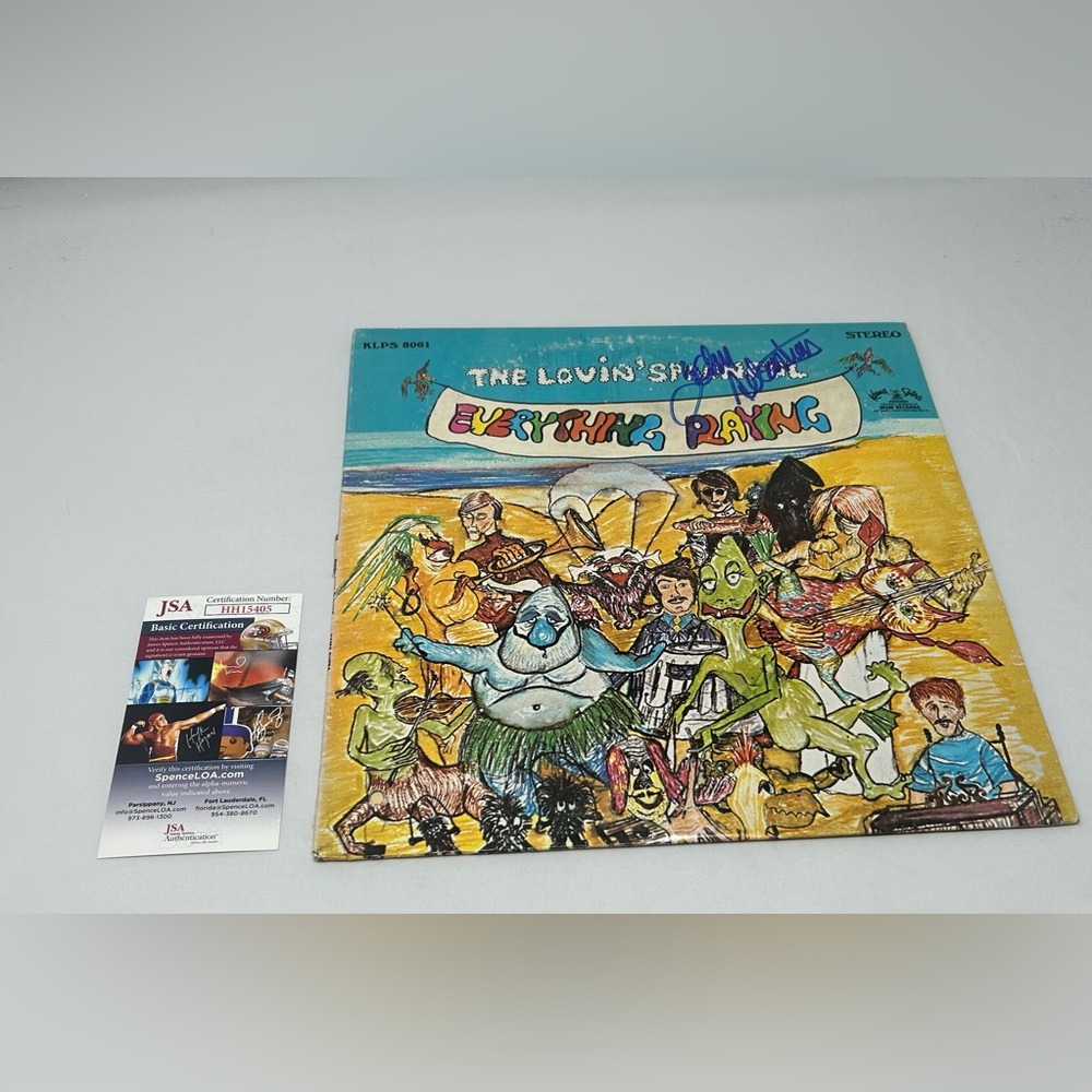 John Sebastian‎ signed The Lovin Spoonful Everything Playing Album JSA COA